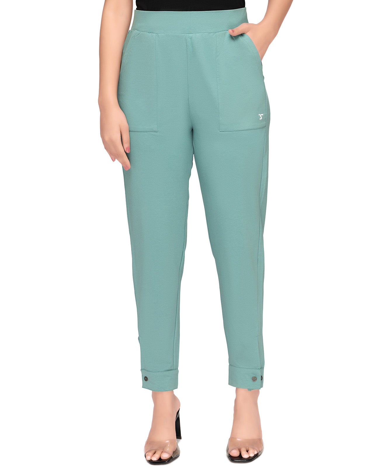 High-Waist bottoms Sea Green STY-22-B