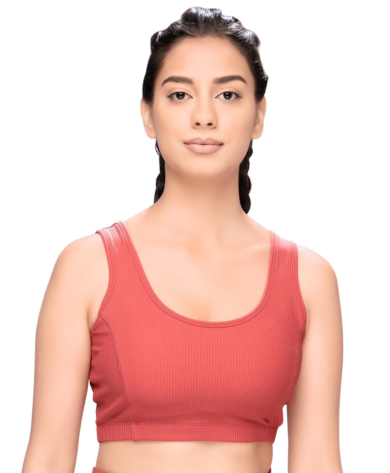 Ribbed Sports Crop Top STY-30-A