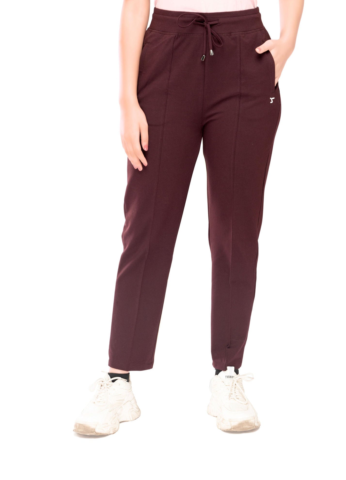 Slim-Fit Joggers Wine STY-21-B