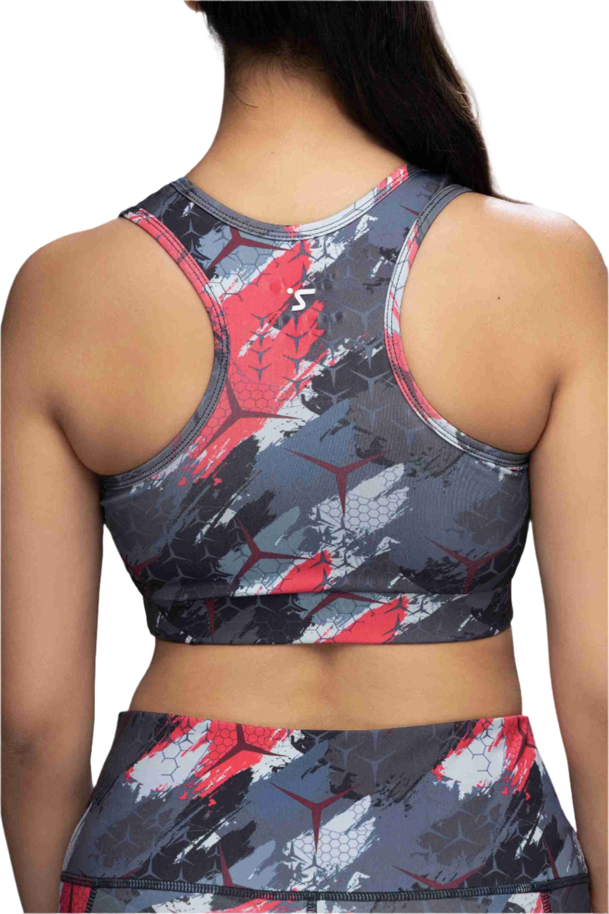 ABSTRACT AURA SPORTS BRA