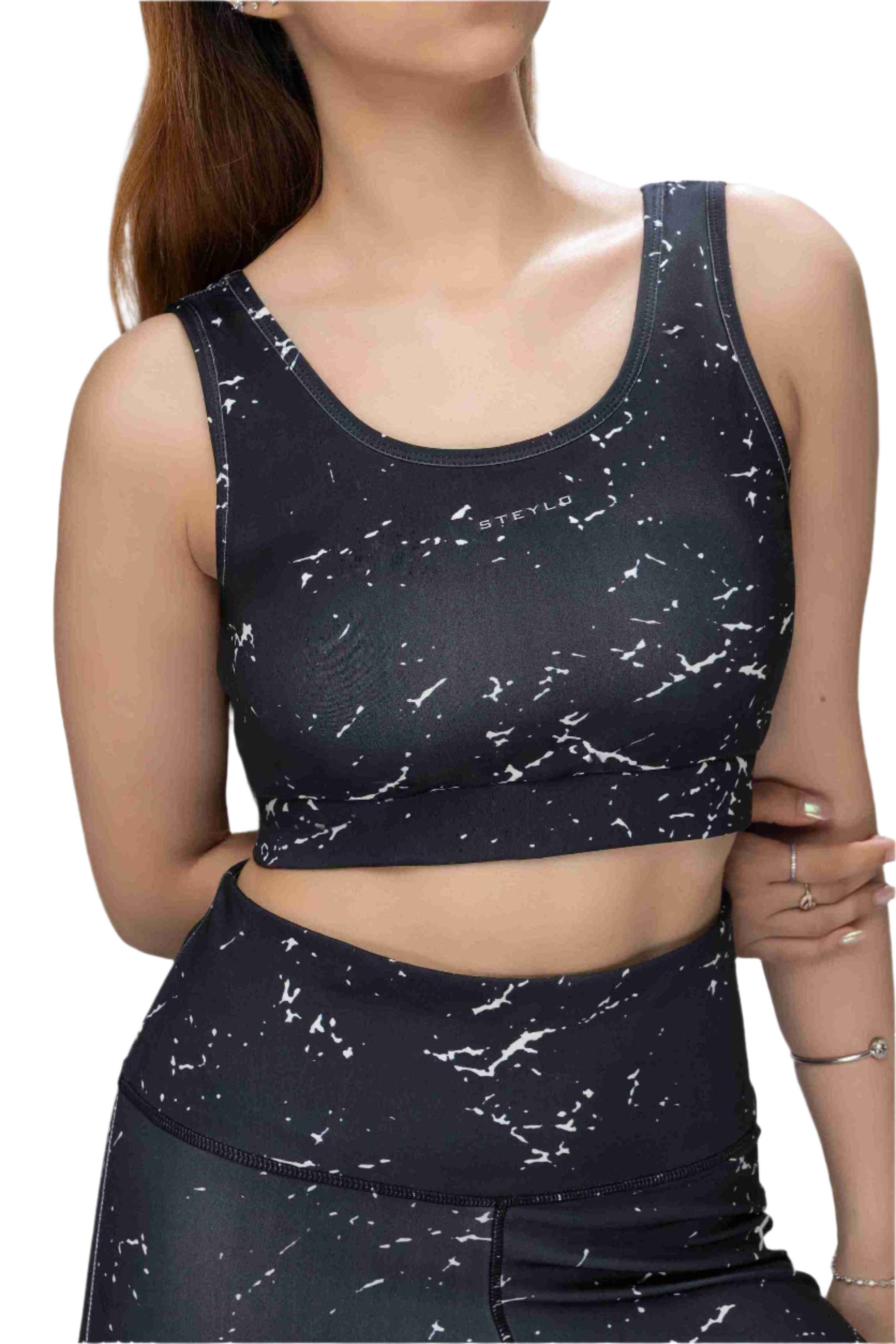 MARQUINA MARBLE SPORTS BRA