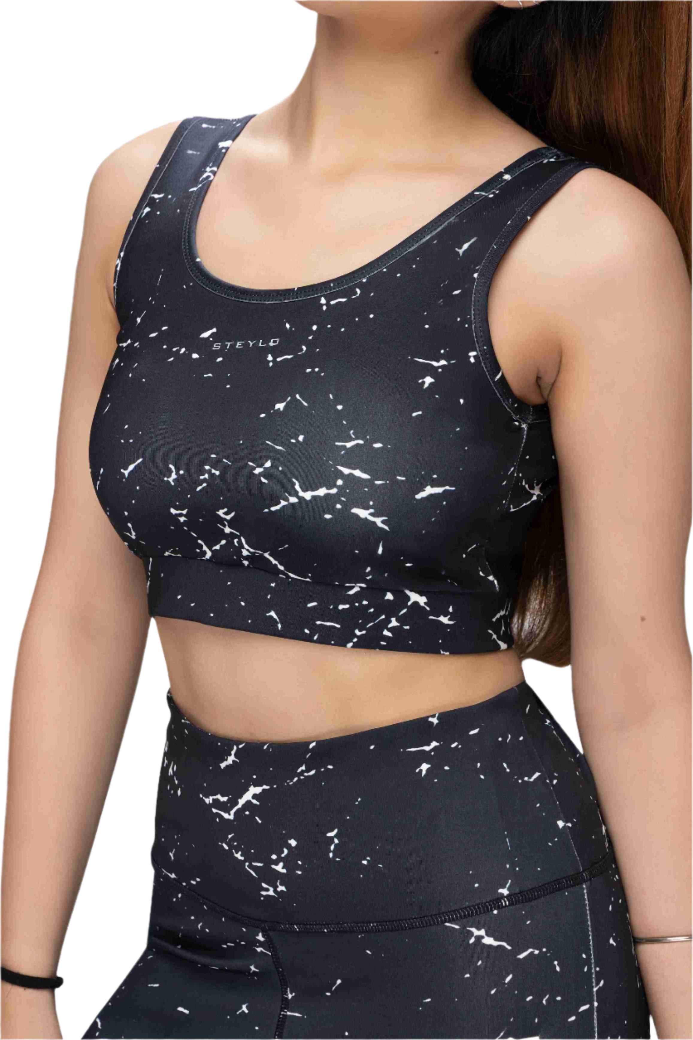 MARQUINA MARBLE SPORTS BRA