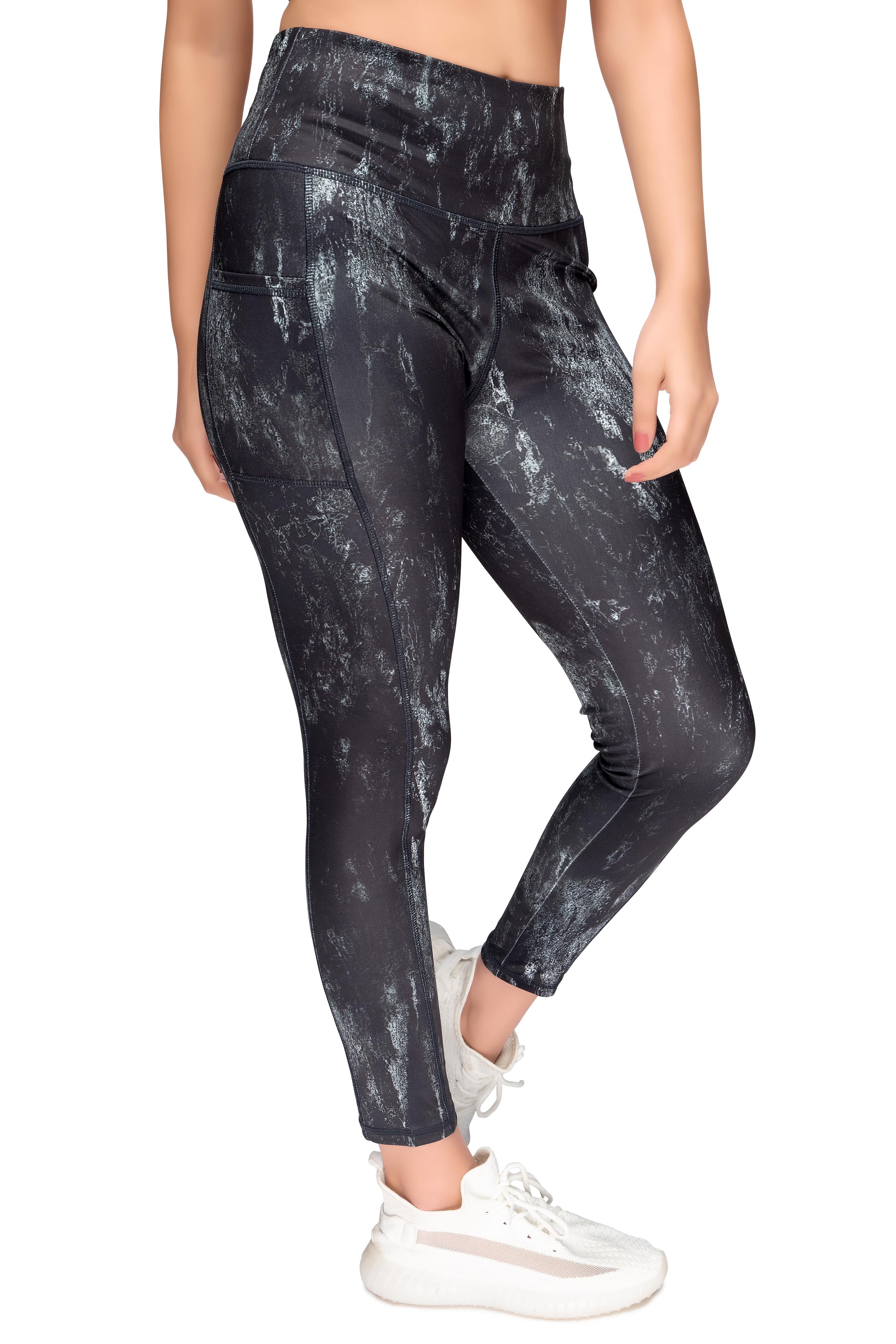 Marble Print Leggings STY-04-B