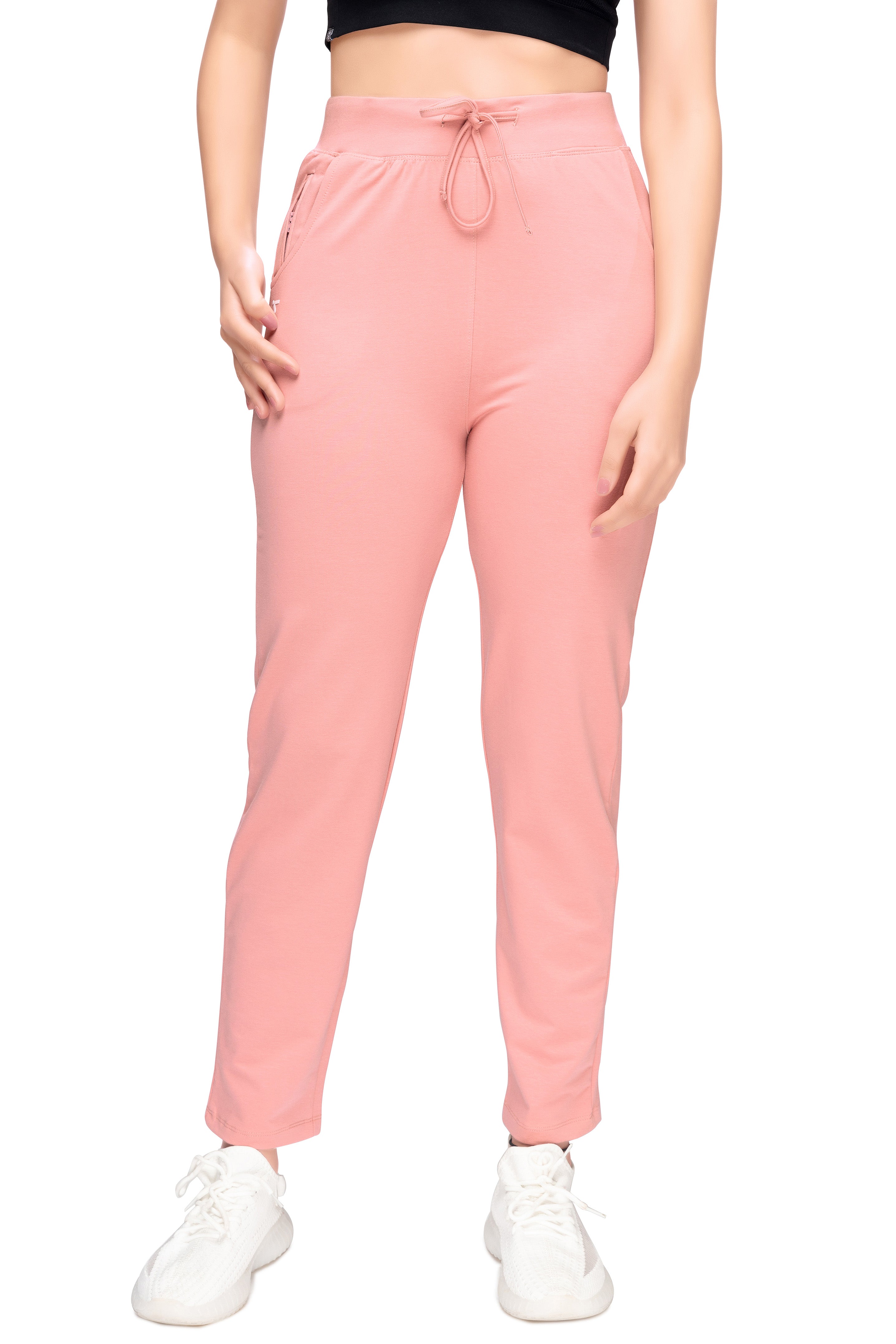 Casual Track Pants Pink STY-20-B